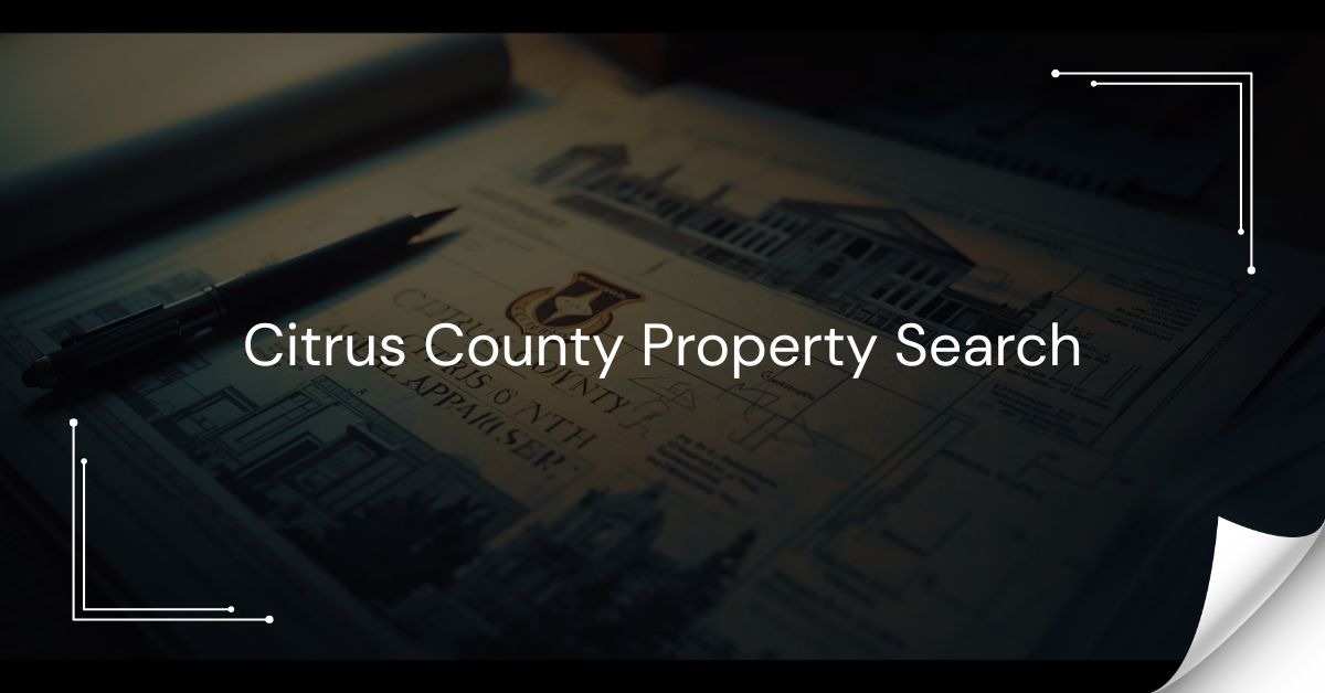 Citrus County Property Search
